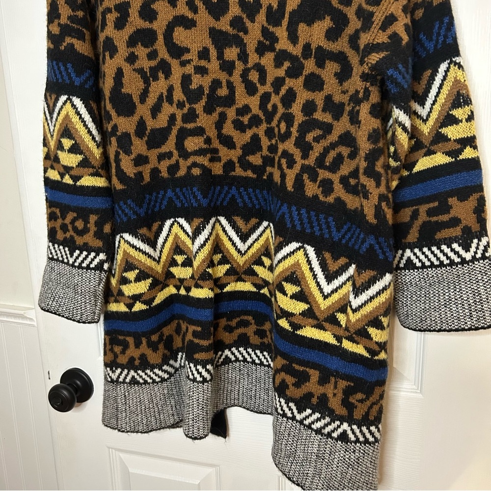 Anthropologie Marseille Leopard Cardigan - Picture 13 of 15